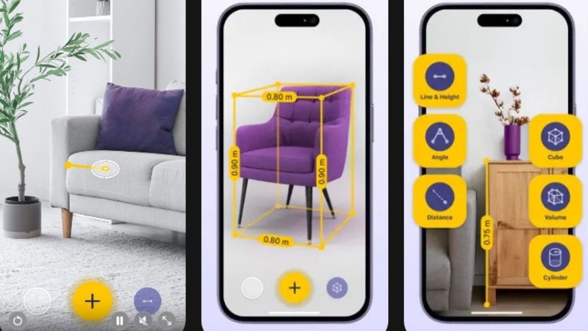 Ứng dụng đo chiều dài trên iPhone - Thước đo chiều dài & cao app