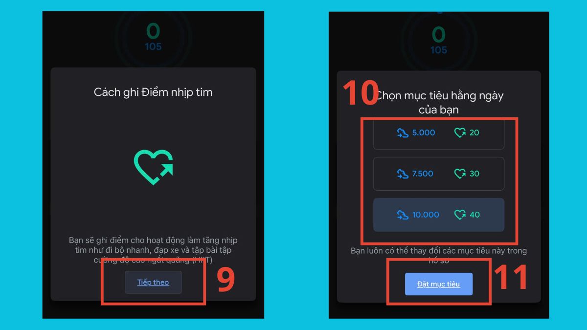 Đo nhịp tim bằng Google Fit trên iPhone - bước 3