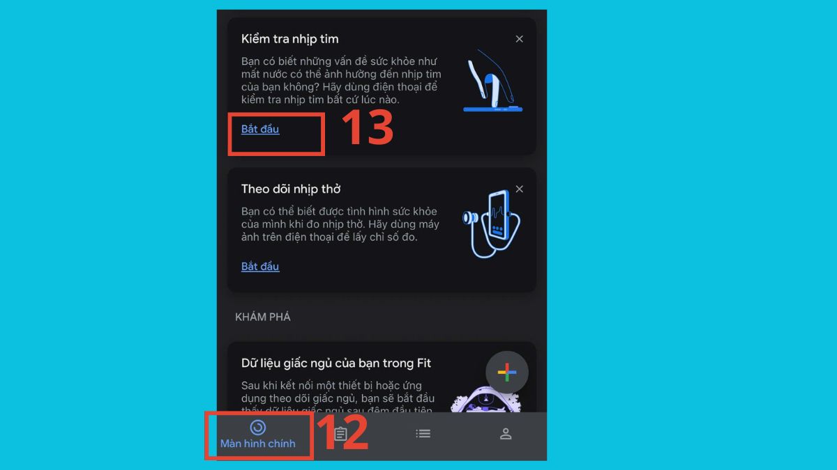 Đo nhịp tim bằng Google Fit trên iPhone - bước 4