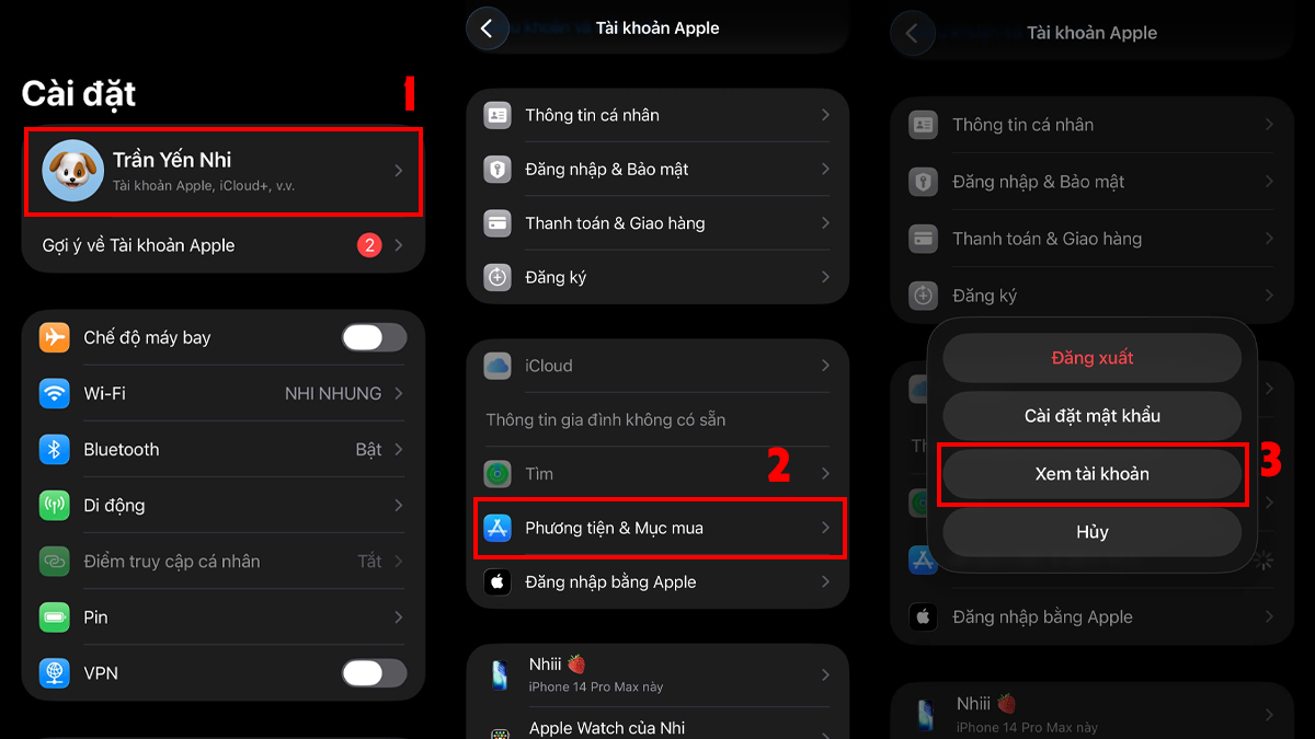 Cách chuyển App Store từ Trung Quốc về Việt Nam - bước 1