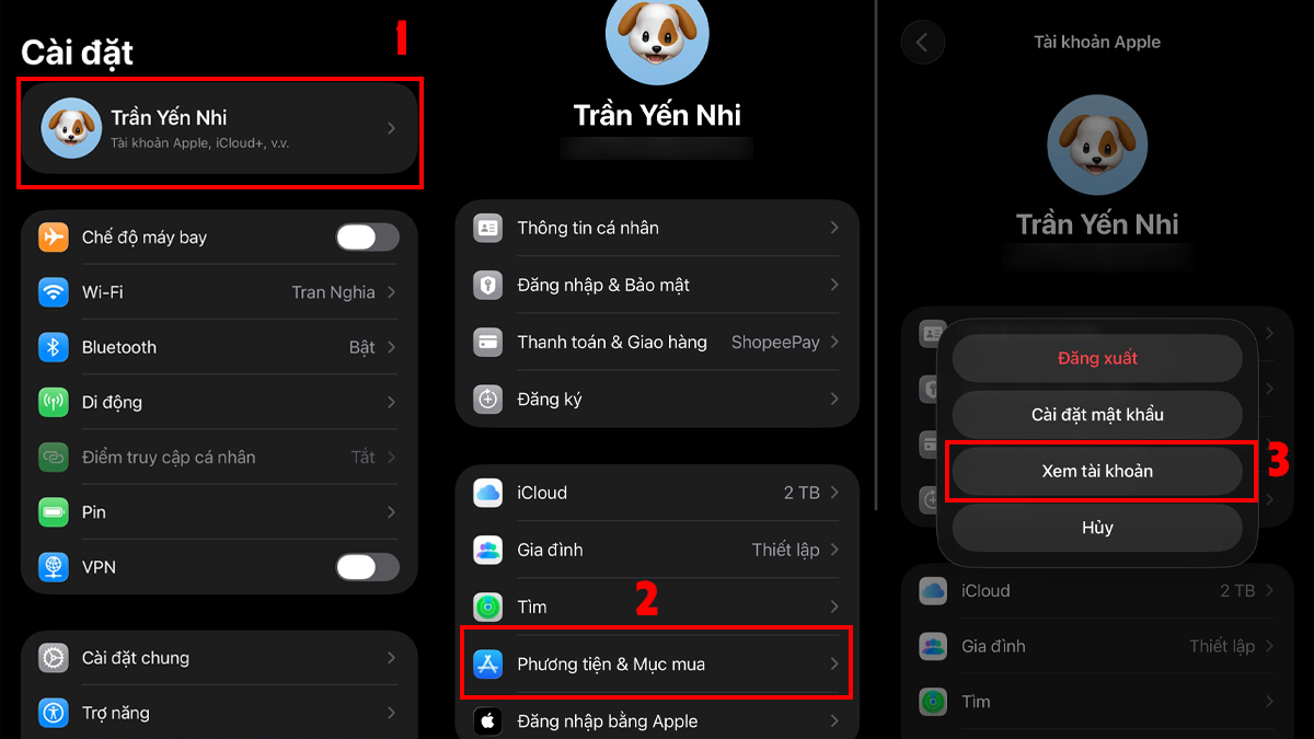 Cách đổi App Store sang Trung Quốc trên iPhone - bước 1