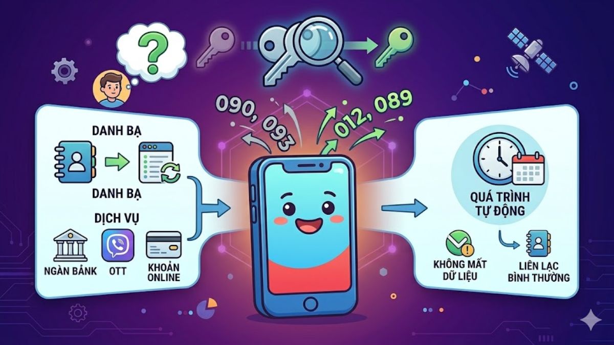 Đổi đầu số Mobi không làm ảnh hưởng đến người dùng