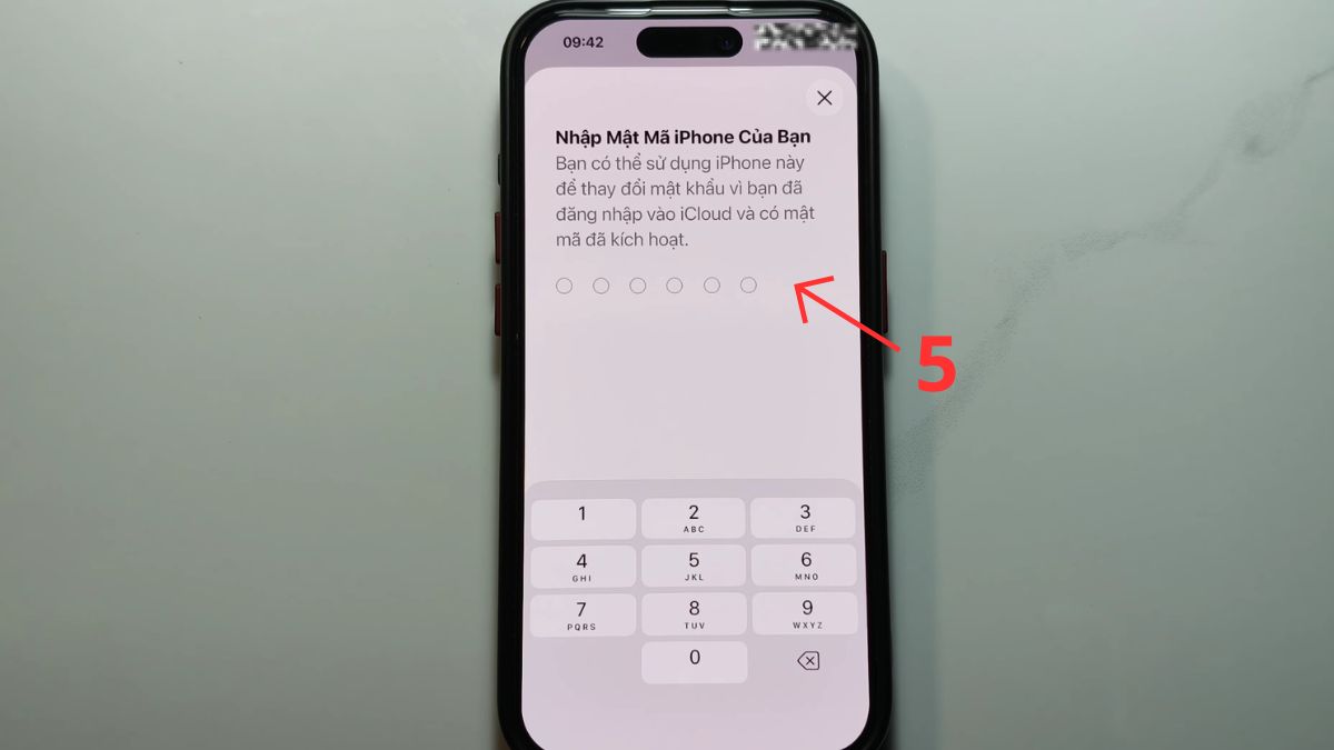 Cách đổi mật khẩu iCloud trên iPhone, iPad - bước 4