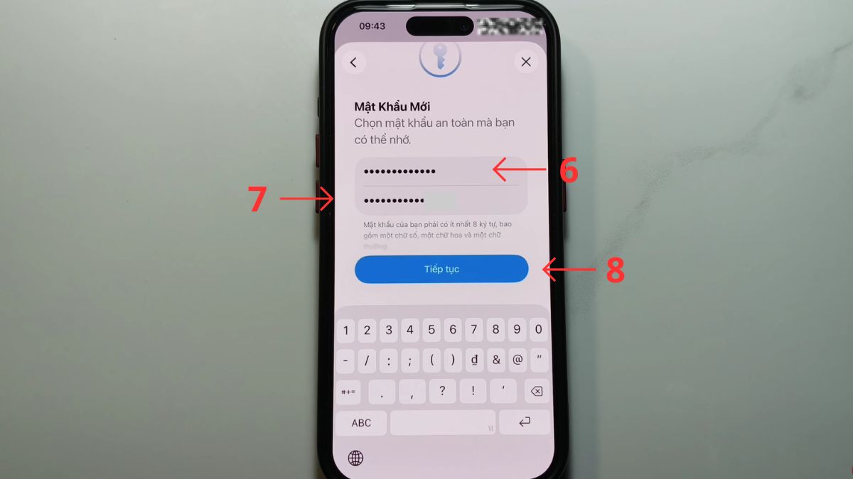 Cách đổi mật khẩu iCloud trên iPhone, iPad - bước 5