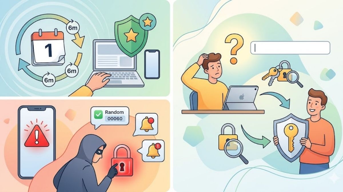 Thời điểm cần đổi mật khẩu ID Apple