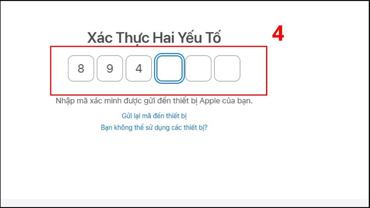 Cách đổi mật khẩu ID Apple trên website - bước 3