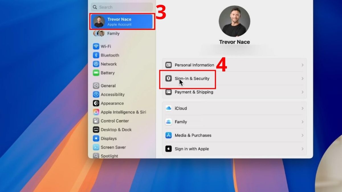 Cách đổi mật khẩu ID Apple trên Macbook - bước 2