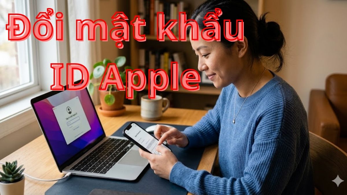 Cách đổi mật khẩu ID Apple trên các thiết bị chi tiết nhất 