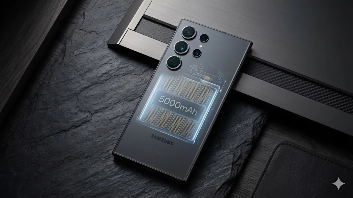 Dung lượng pin S24 Ultra là 5.000mAh