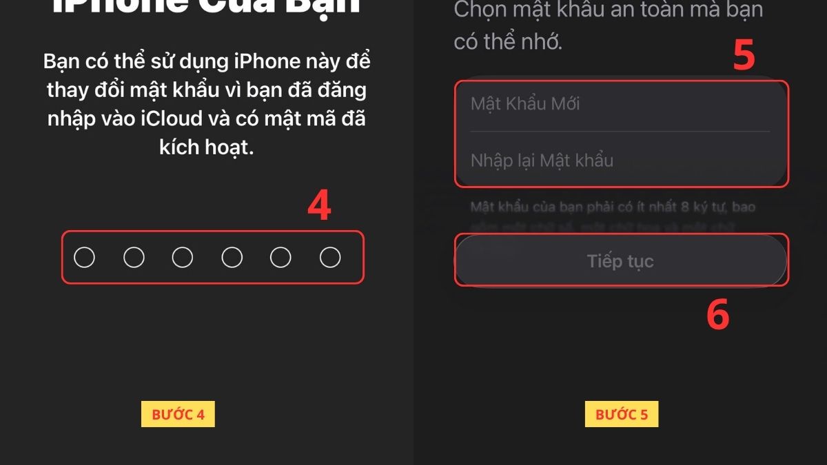 Cách đặt lại mật khẩu ID Apple trên iPhone, iPad - bước 2,3,4