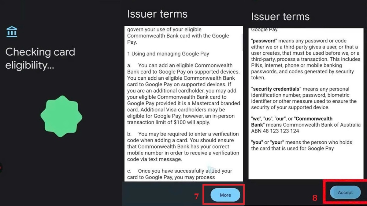 Cách sử dụng Google Wallet đơn giản - bước 3