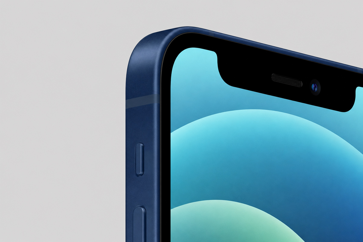 Hình ảnh iPhone 12 mini với bo viền ấn tượng