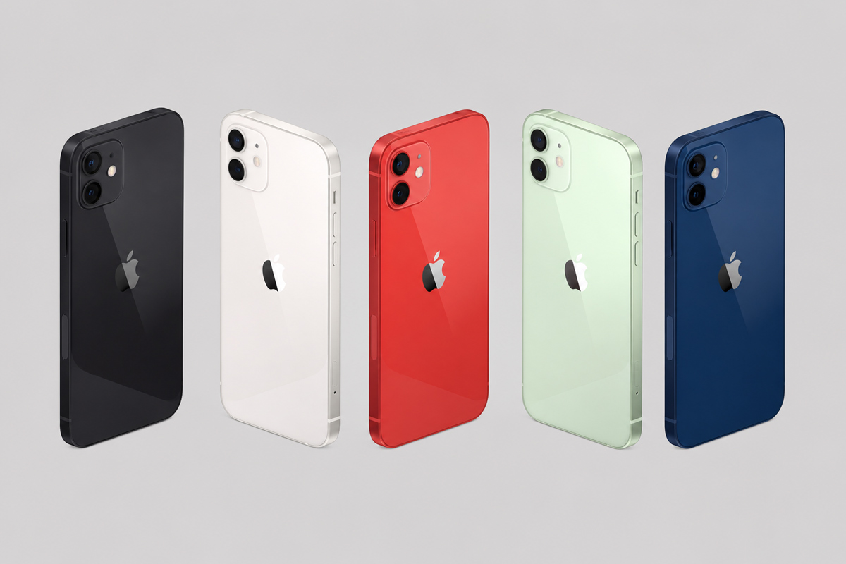 Hình ảnh iPhone 12 thể hiện sự thanh lịch
