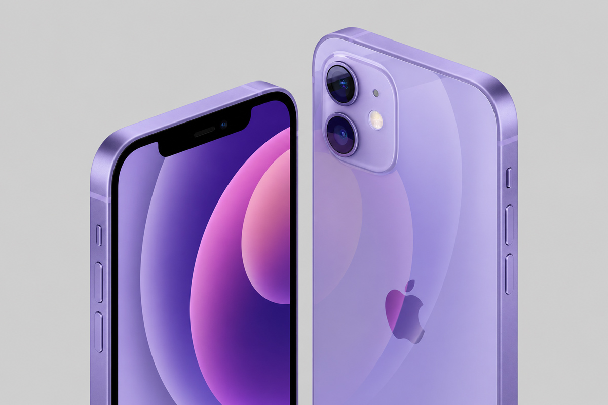 Hình ảnh iPhone 12 với thiết kế tinh tế