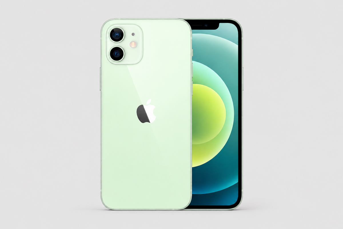 Hình ảnh iPhone 12 mini màu xanh mint
