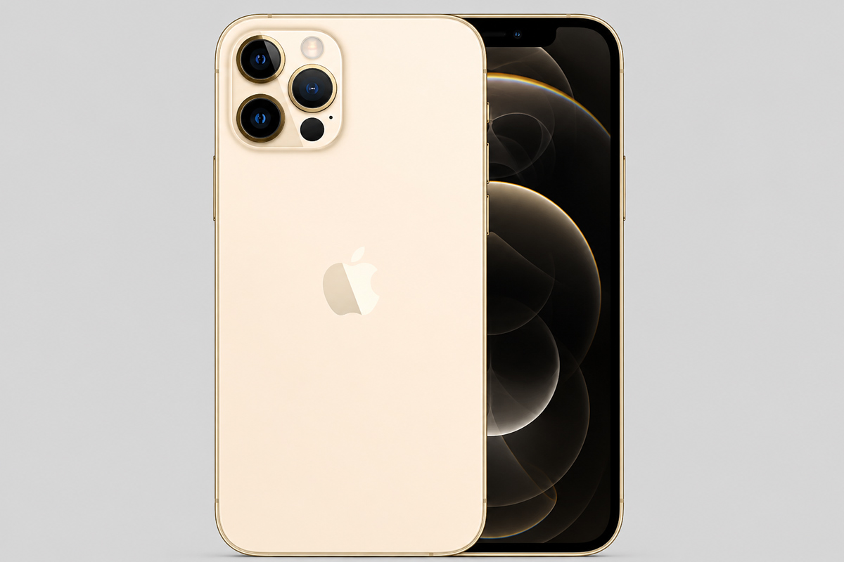 Hình ảnh iPhone 12 Pro màu vàng nhạt