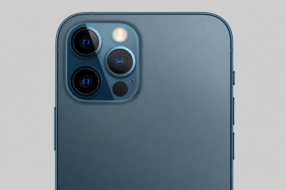 Hình ảnh iPhone 12 Pro với thiết kế trẻ trung