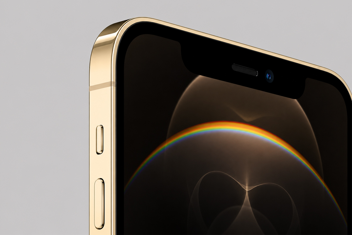 Hình ảnh iPhone 12 Pro có màn hình chất lượng