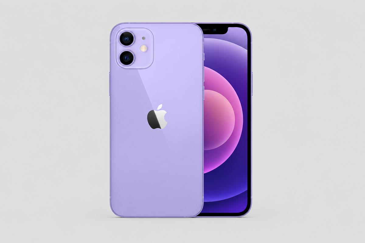 Hình ảnh iPhone 12 mini màu tím