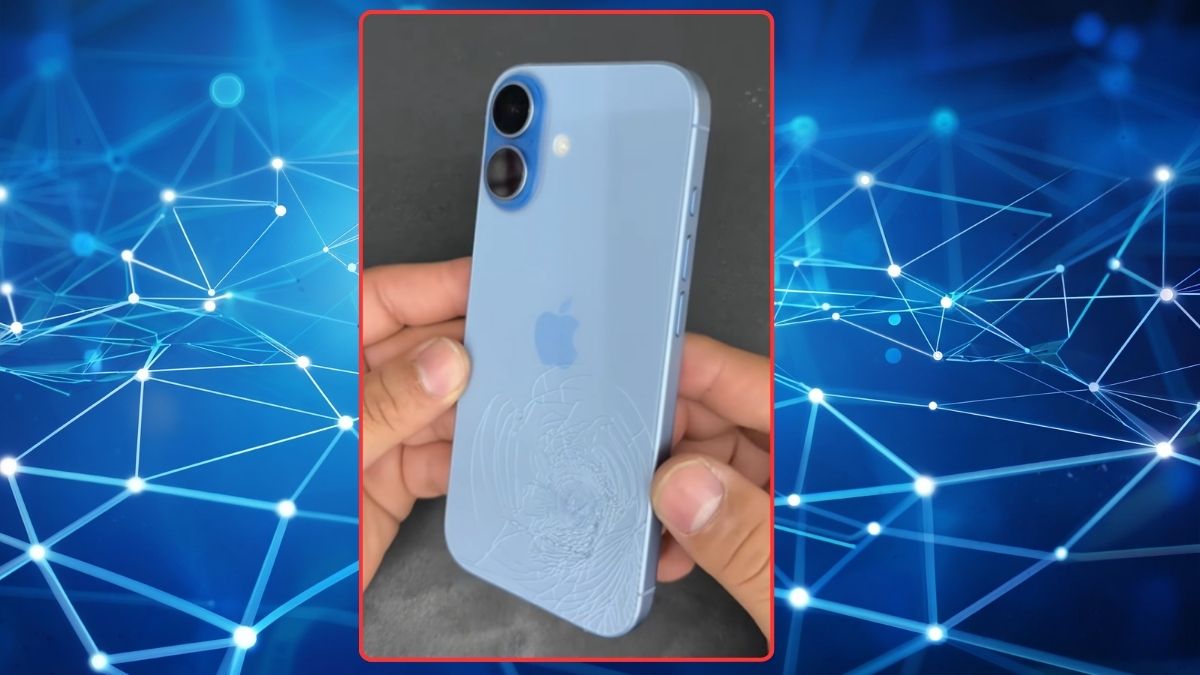 Ảnh iPhone 17 vỡ mặt lưng kính