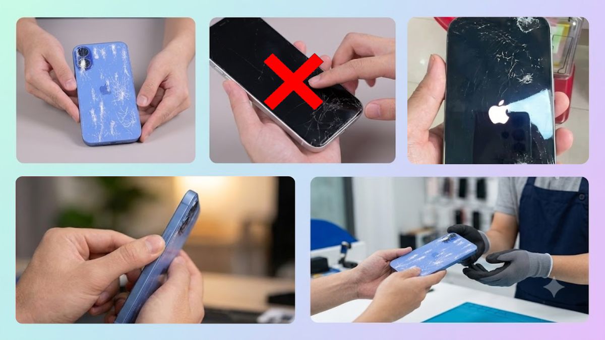Cách xử lý khẩn cấp khi iPhone 17 bị rơi vỡ