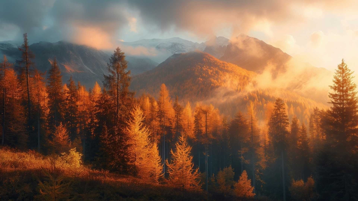 Hình nền 1920x1080 rực sáng