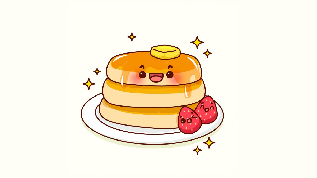 Hình nền đồ ăn cute cực xinh