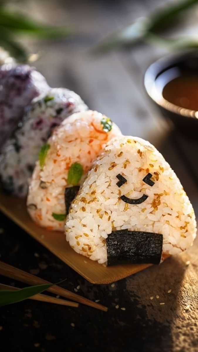 Hình nền đồ ăn cute ngọt hồng