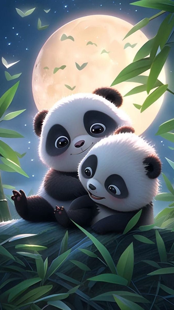 Hình nền gấu trúc cực yêu