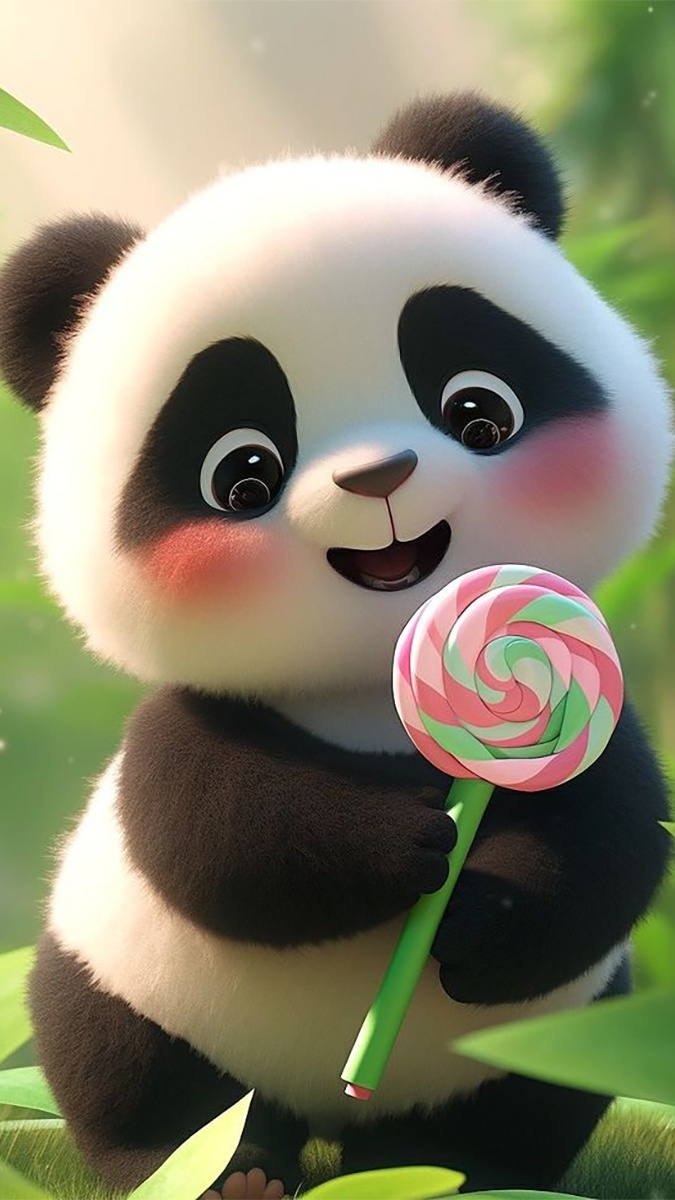 Hình nền gấu trúc lém lỉnh