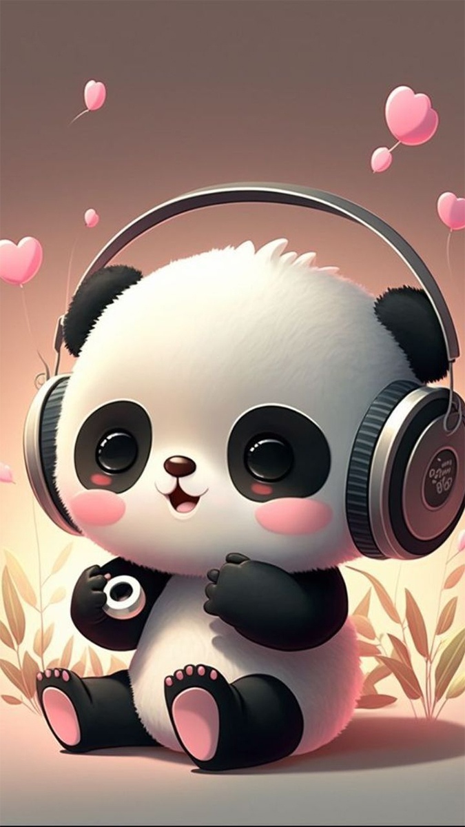 Hình nền gấu trúc mộng mơ