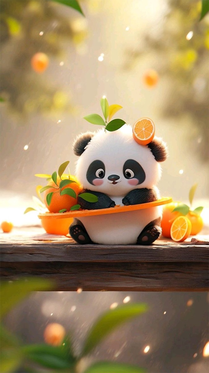 Hình nền gấu trúc tràn vui