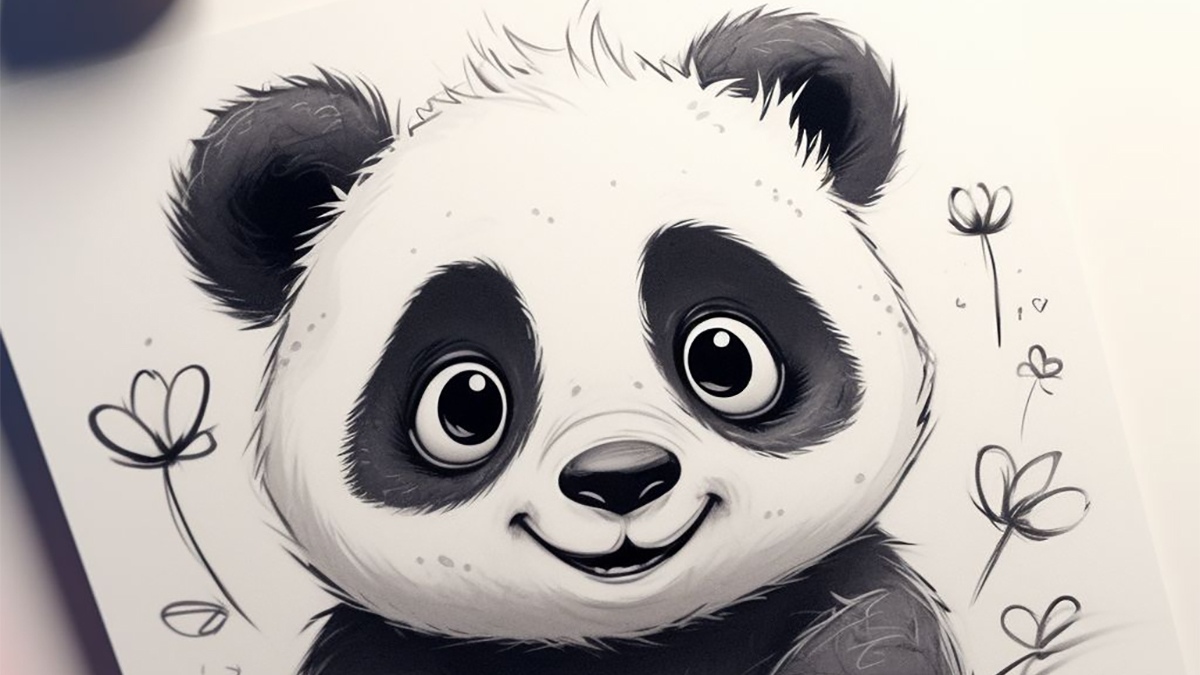 Hình nền gấu trúc dễ mến