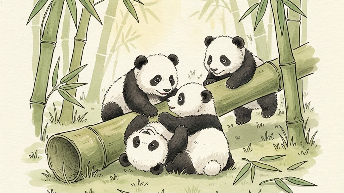 Hình nền gấu trúc cực ngộ nghĩnh