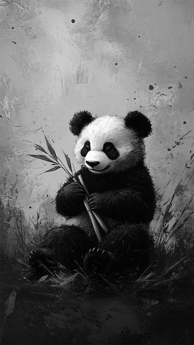 Hình nền gấu trúc cực yêu