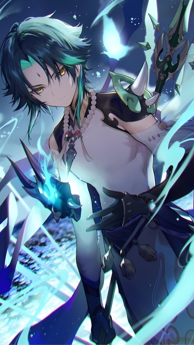 Hình nền Genshin Impact ngập tràn ánh sáng