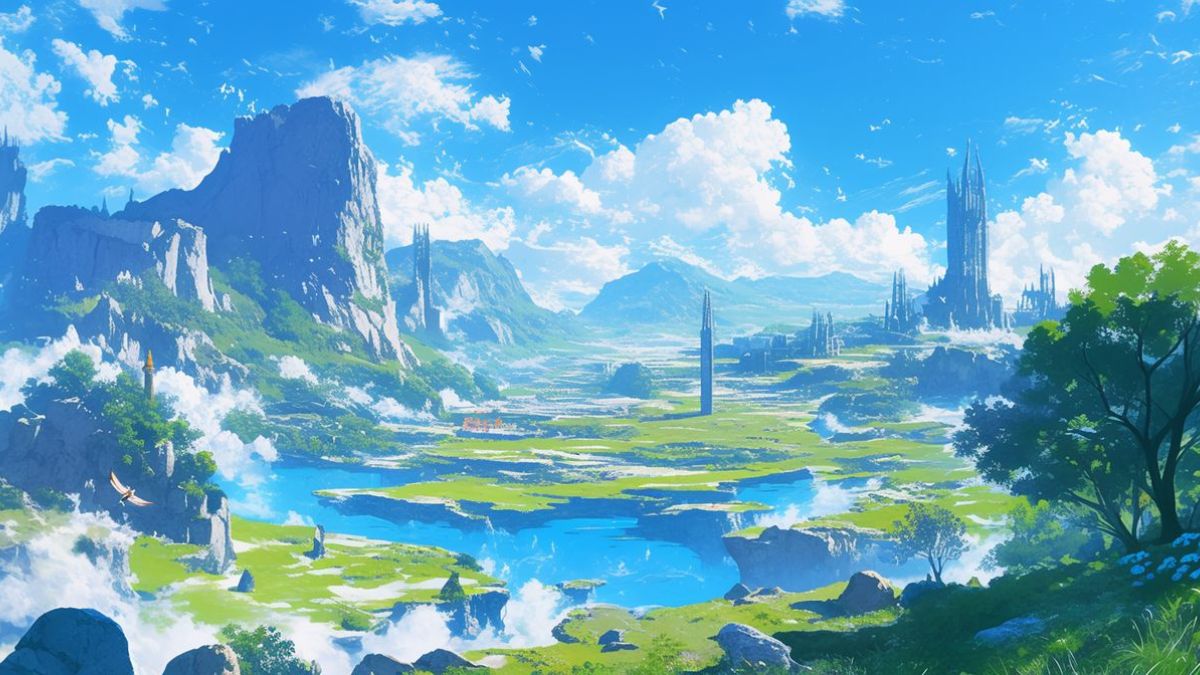 Hình nền Genshin Impact sáng tạo