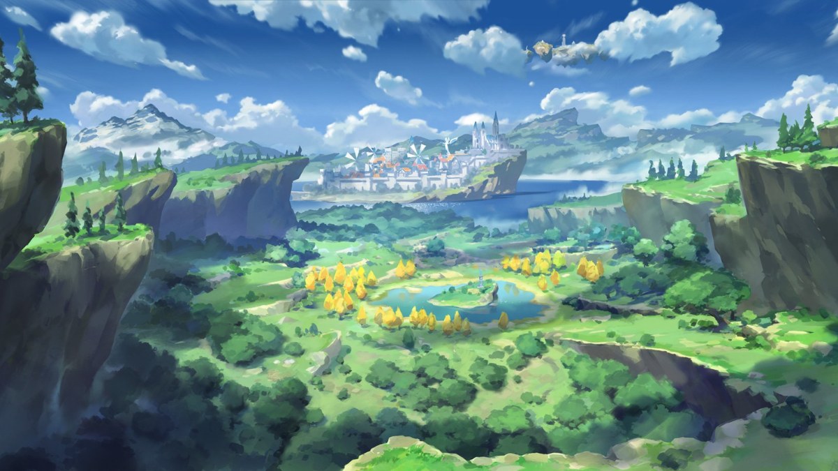 Hình nền Genshin Impact đầy bí ẩn