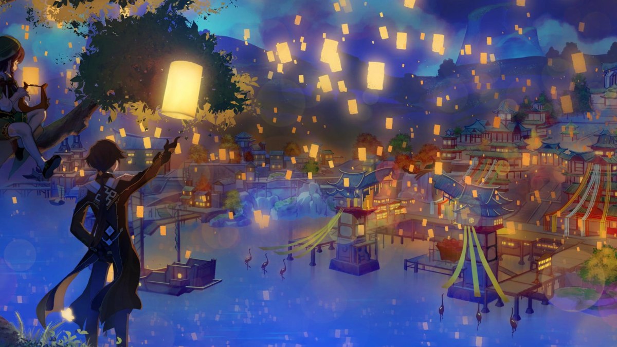 Hình nền Genshin Impact cổ điển