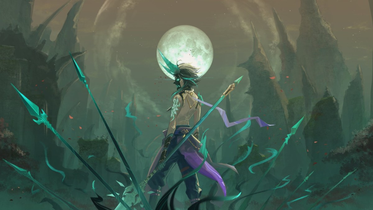 Hình nền Genshin Impact tỏa sáng