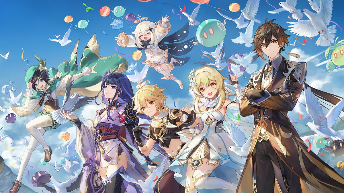 Hình nền Genshin Impact đầy mê hoặc