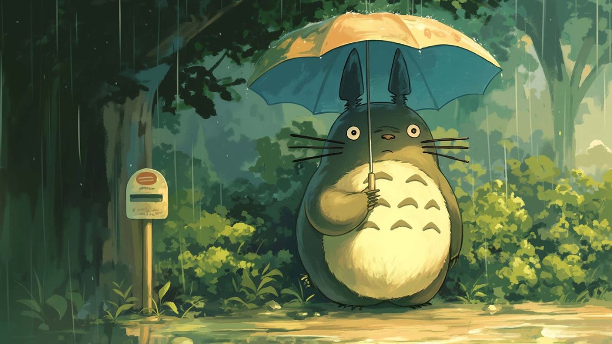 Hình nền Ghibli nên thơ
