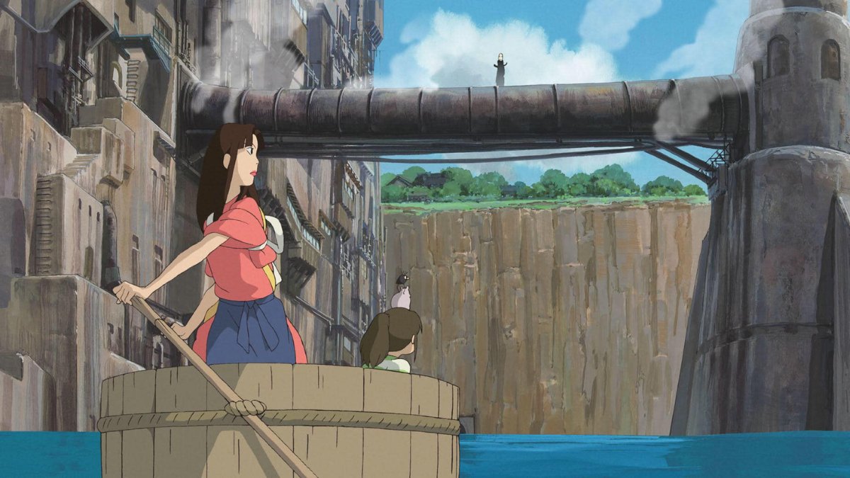 Hình nền Ghibli đầy màu