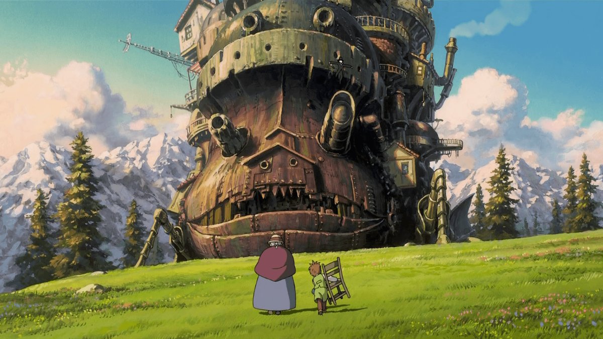Hình nền Ghibli mộng mơ