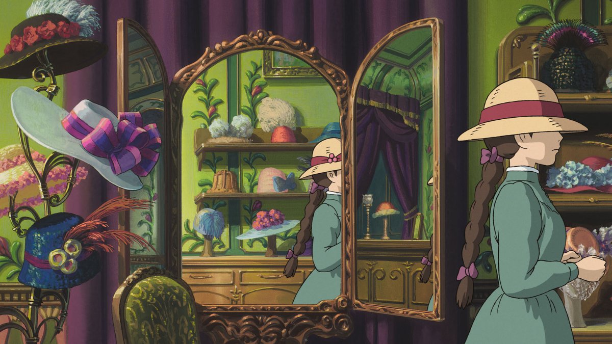 Hình nền Ghibli thơ mộng