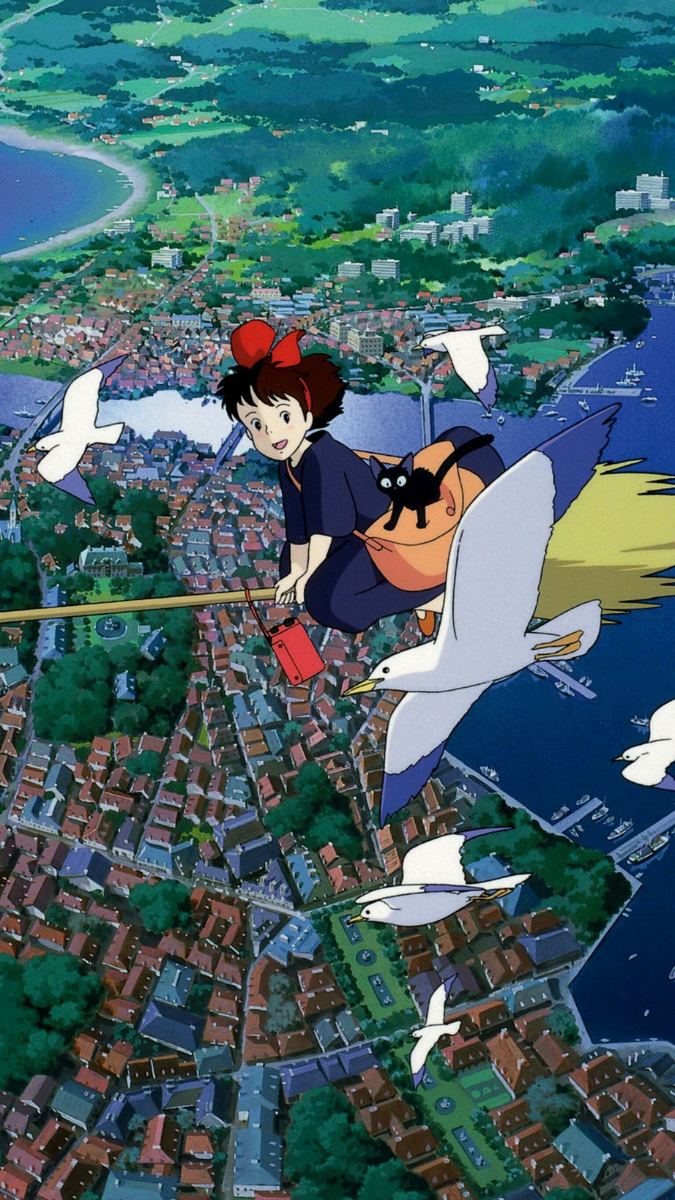 Hình nền Ghibli thanh bình