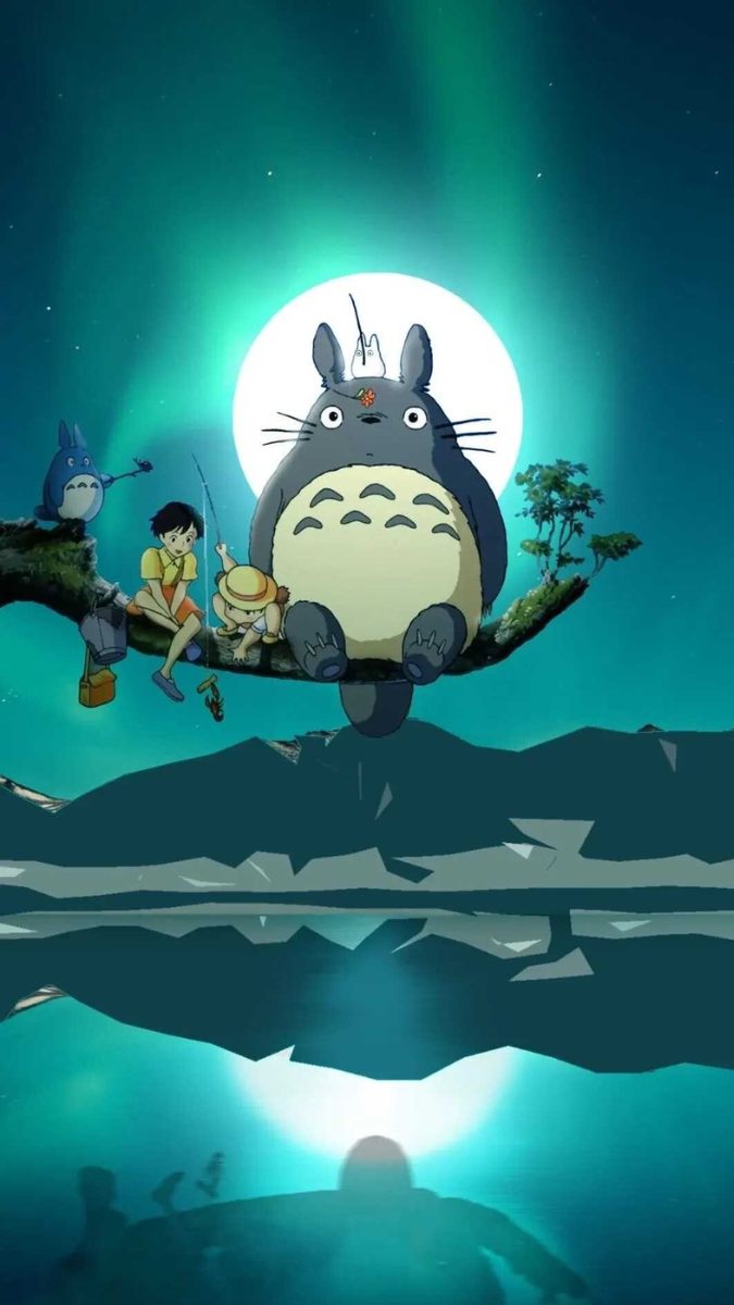 Hình nền Ghibli tinh khôi