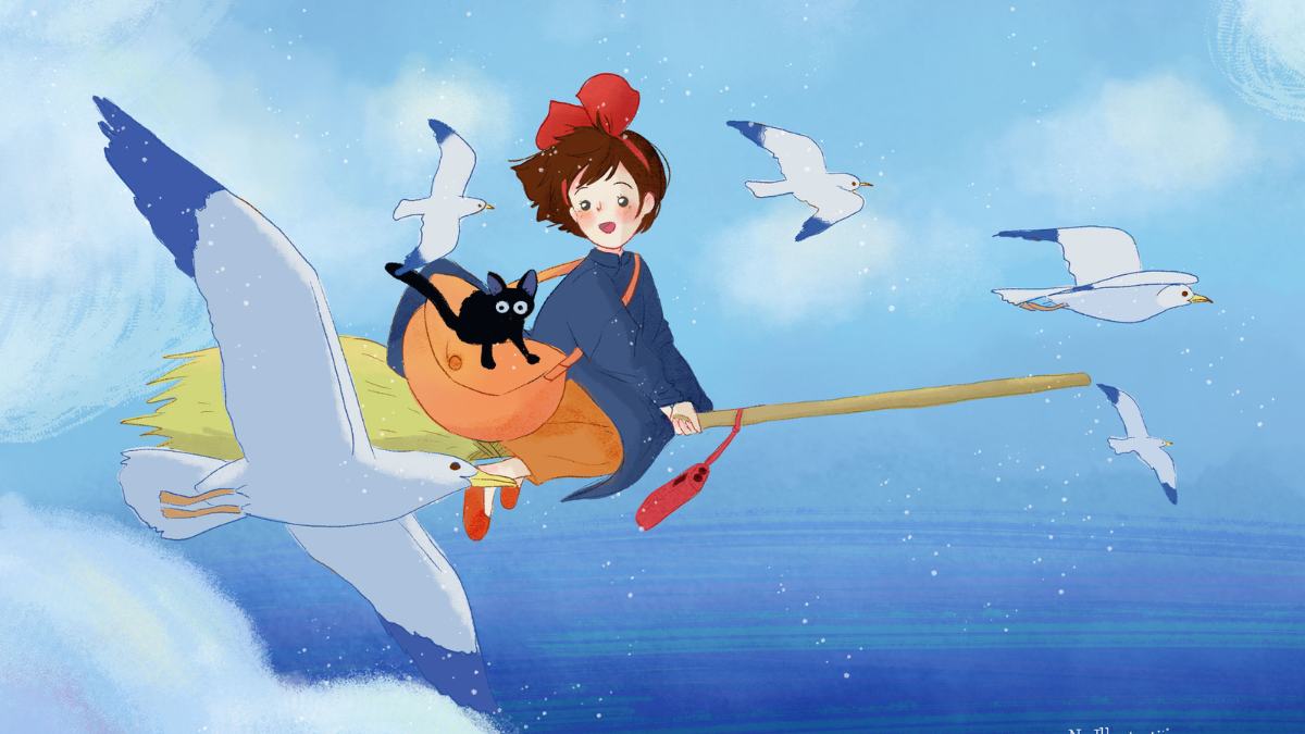 Hình nền Ghibli mộc mạc