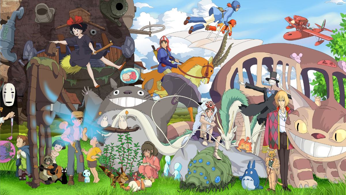Hình nền Ghibli nhẹ thoáng