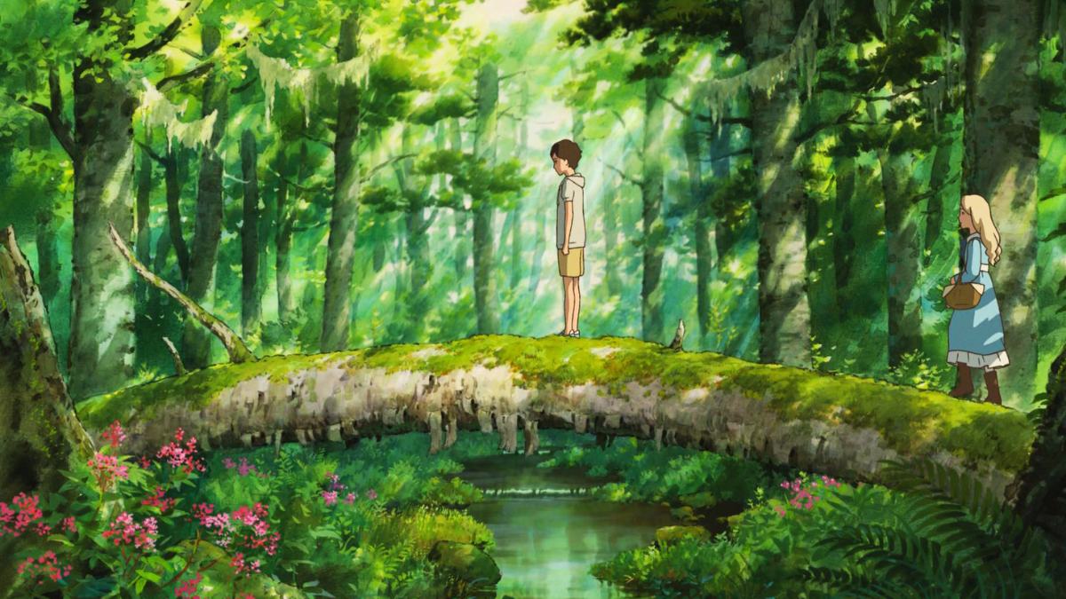 Hình nền Ghibli tươi mới
